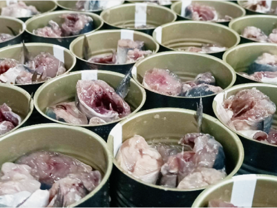 Weighing and canning